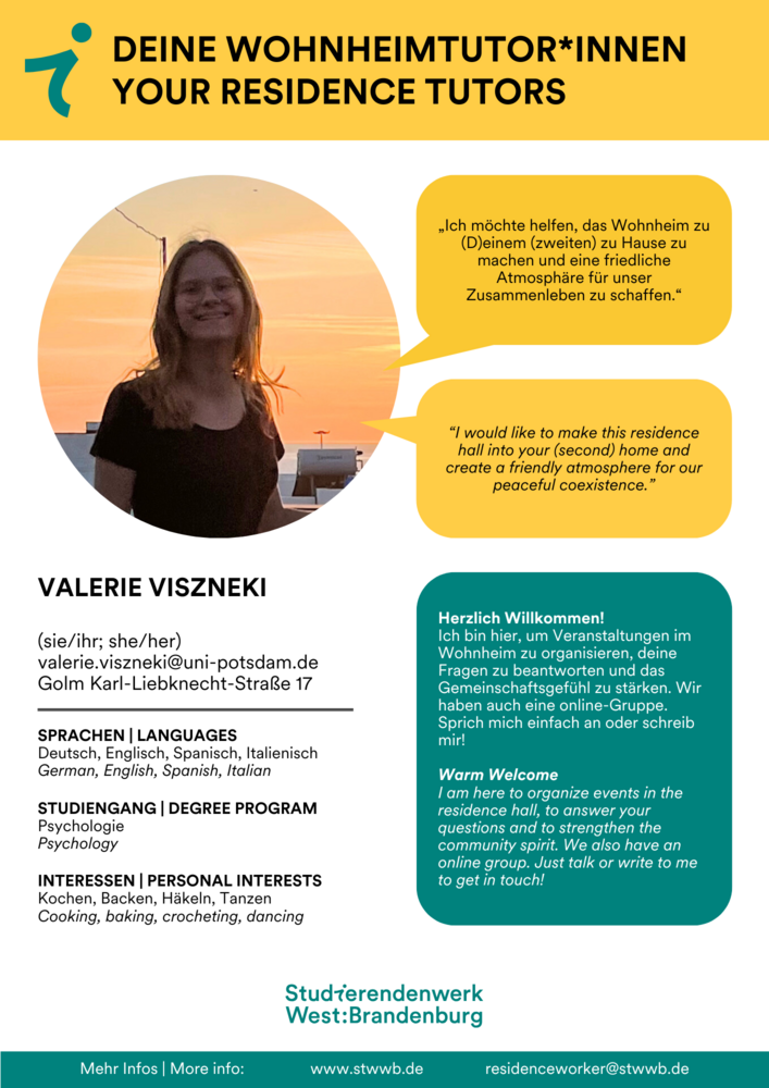 Steckbrief Tutor*in Viszneki