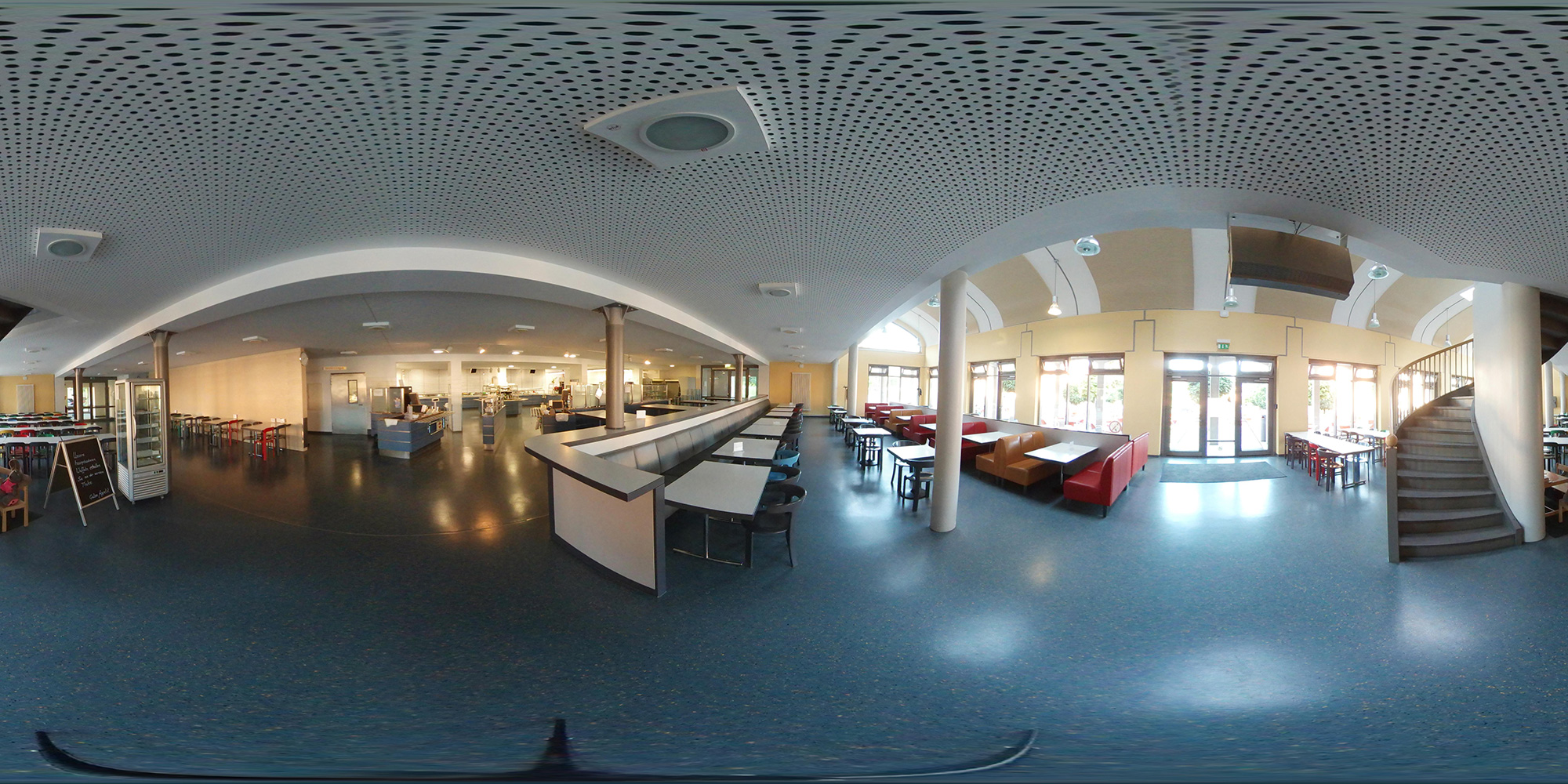 360Grad-Ansicht der Mensa Golm